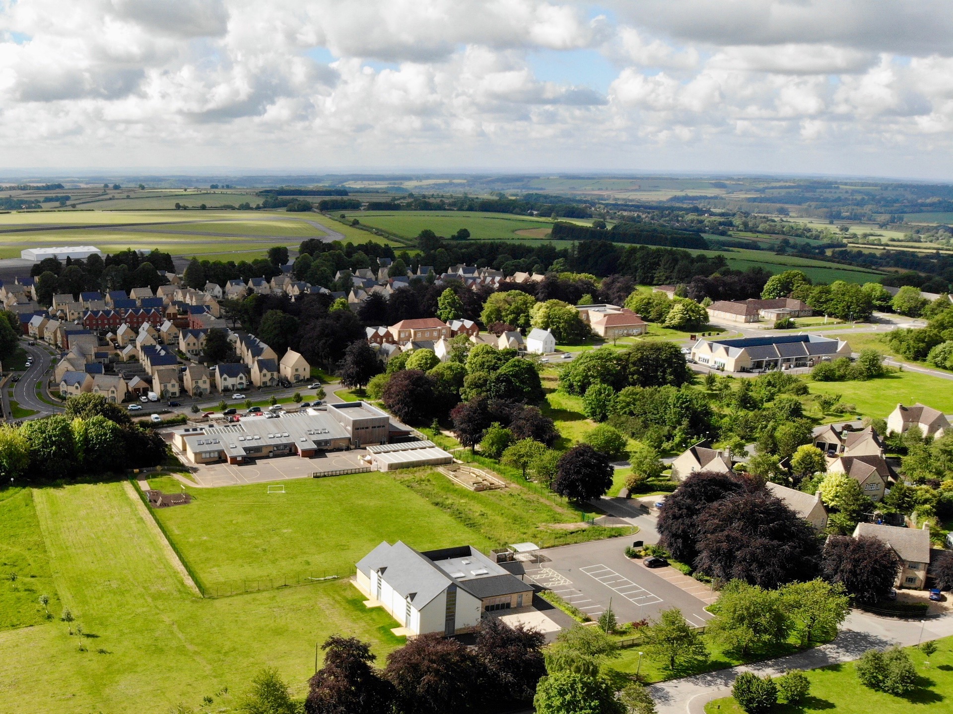 Aerial Pictures of Upper Rissington