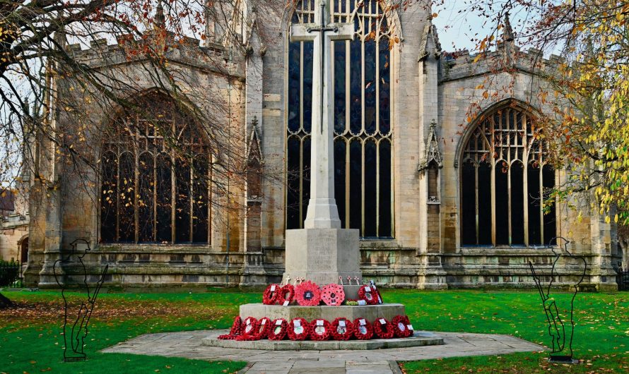 Remembrance Sunday in Newark