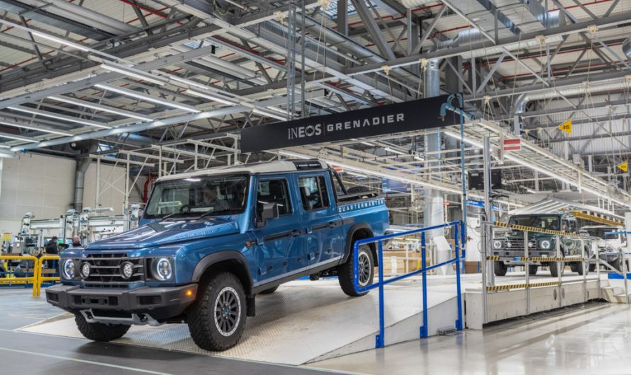 Production is Back on for Ineos Automotive