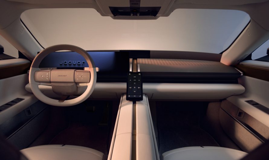 Jaguar reveals TYPE 01 interior